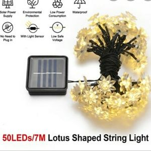 Solar Christmas Lights 4 set of strings
